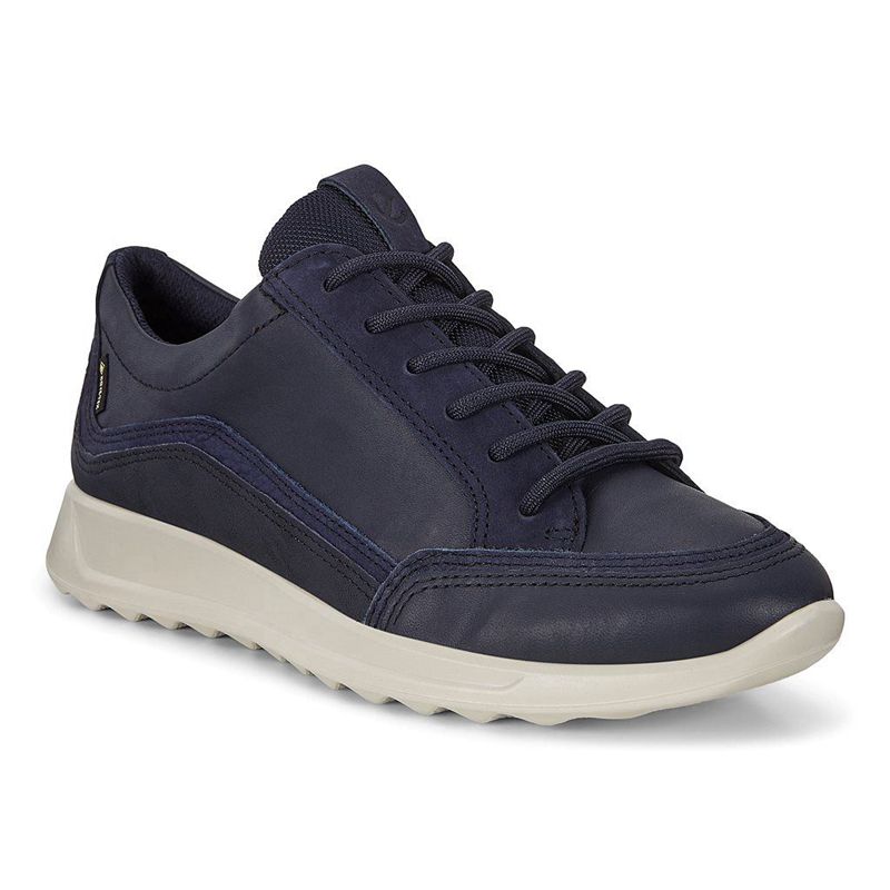 Women Ecco Flexure Runner W - Gore-Tex Blue - India ITCQLS639